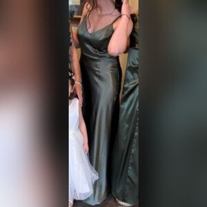 Birdy Grey Olive Green Maxi Dress